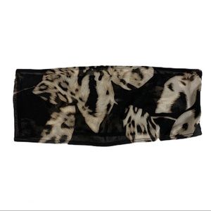 Bandeau sheer top NWOT